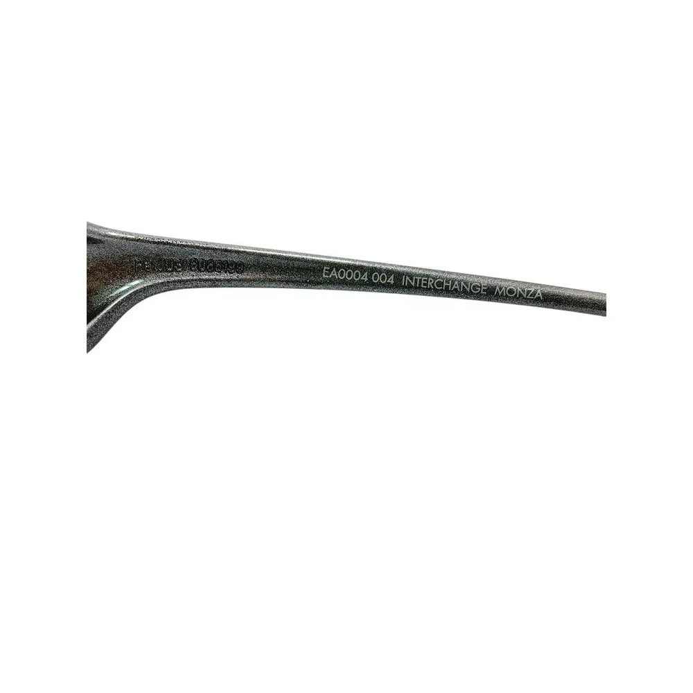 Nike Interchange Monza Sport Sunglasses EA0004 004 Silver BlackObsidian Colorway